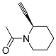 Piperidine, 1-acetyl-2-ethynyl-, (r)-(9ci)Structure,128960-03-2Structure Piperidine, 1-acetyl-2-ethynyl-, (r)-(9ci) Structure,128960-03-2Structure
