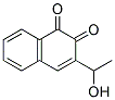1,2-Naphthalenedione, 3-(1-hydroxyethyl)-(9ci)Structure,129113-09-3Structure 1,2-Naphthalenedione, 3-(1-hydroxyethyl)-(9ci) Structure,129113-09-3Structure