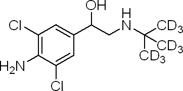 (±)-clenbuterol-d9 (trimethyl-d9)Structure,129138-58-5Structure (±)-clenbuterol-d9 (trimethyl-d9) Structure,129138-58-5Structure