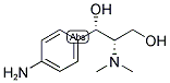 L-(+)-蘇糖型-2-(N,N-二甲基氨基)-1-(4-氨基苯基)-1,3-丙二醇結構式_129170-43-0結構式