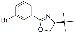 (S)-2-(3-溴苯基)-4-(叔丁基)-4,5-二氫噁唑結(jié)構(gòu)式_1291790-28-7結(jié)構(gòu)式