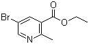 5-溴-2-甲基煙酸乙酯結(jié)構(gòu)式_129477-21-0結(jié)構(gòu)式