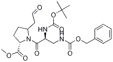 (2S)-1-((s)-3-(((芐氧基)羰基)氨基)-2-((叔丁氧基羰基)氨基)丙?；?-5-(2-氧代乙基)吡咯烷-2-羧酸甲酯結(jié)構(gòu)式_1296138-83-4結(jié)構(gòu)式