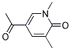 (9ci)-5-乙?；?1,3-二甲基-2(1H)-吡啶酮結(jié)構(gòu)式_129689-53-8結(jié)構(gòu)式
