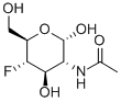 2-乙酰氨基-2,4-二脫氧-4-氟-alpha-d-吡喃葡萄糖結構式_129728-87-6結構式