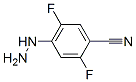 2,5-Difluoro-4-(hydrazino)-benzonitrileStructure,129946-63-0Structure 2,5-Difluoro-4-(hydrazino)-benzonitrile Structure,129946-63-0Structure