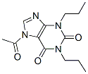 1H-purine-2,6-dione, 7-acetyl-3,7-dihydro-1,3-dipropyl-Structure,130332-72-8Structure 1H-purine-2,6-dione, 7-acetyl-3,7-dihydro-1,3-dipropyl- Structure,130332-72-8Structure