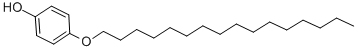 4-十六基氧基苯酚結(jié)構(gòu)式_13037-88-2結(jié)構(gòu)式