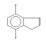 (9ci)-4,7-二氟-1H-茚結(jié)構(gòu)式_130408-18-3結(jié)構(gòu)式