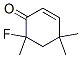 2-Cyclohexen-1-one, 6-fluoro-4,4,6-trimethyl-Structure,130446-75-2Structure 2-Cyclohexen-1-one, 6-fluoro-4,4,6-trimethyl- Structure,130446-75-2Structure