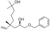 (2R,4r)-1-芐氧基-4,8-二甲基-4-乙烯基-2,8-壬二醇結(jié)構(gòu)式_130675-14-8結(jié)構(gòu)式