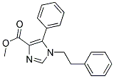 Methyl-1-phenethyl-5-phenylimidazole-4-carboxylateStructure,130740-21-5Structure Methyl-1-phenethyl-5-phenylimidazole-4-carboxylate Structure,130740-21-5Structure