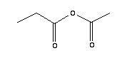 Acetic propanoic anhydrideStructure,13080-96-1Structure Acetic propanoic anhydride Structure,13080-96-1Structure