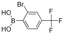 2-Bromo-4-(trifluoromethyl)phenylboronic acidStructure,1310383-25-5Structure 2-Bromo-4-(trifluoromethyl)phenylboronic acid Structure,1310383-25-5Structure