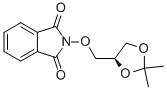 (S)-n-(2,2-二甲基-4-羥基甲基-1,3-二氧戊環(huán))苯二甲酰亞胺結構式_131068-35-4結構式