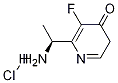 (S)-1-(3-氟ro吡啶-2-基)乙胺鹽酸鹽結(jié)構(gòu)式_1311254-90-6結(jié)構(gòu)式