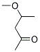 2-Pentanone, 4-methoxy-(9ci)Structure,13122-52-6Structure 2-Pentanone, 4-methoxy-(9ci) Structure,13122-52-6Structure