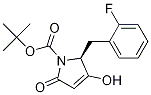 (S)-2-(2-氟-芐基)-3-羥基-5-氧代-2,5-二氫-吡咯-1-羧酸叔丁酯結(jié)構(gòu)式_1313710-29-0結(jié)構(gòu)式