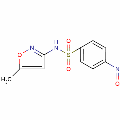 4-NitrososulfamethoxazoleStructure,131549-85-4Structure 4-Nitrososulfamethoxazole Structure,131549-85-4Structure
