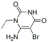 6-Amino-5-bromo-1-ethylpyrimidine-2,4(1h,3h)-dioneStructure,131598-61-3Structure 6-Amino-5-bromo-1-ethylpyrimidine-2,4(1h,3h)-dione Structure,131598-61-3Structure