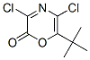 2H-1,4-oxazin-2-one, 3,5-dichloro-6-(1,1-dimethylethyl)-Structure,131882-01-4Structure 2H-1,4-oxazin-2-one, 3,5-dichloro-6-(1,1-dimethylethyl)- Structure,131882-01-4Structure