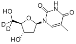 Thymidine-5’,5’’-d2Structure,132376-92-2Structure Thymidine-5’,5’’-d2 Structure,132376-92-2Structure