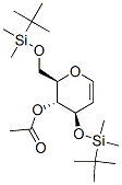 4-O-乙?；?3,6-二-o-(叔丁基二甲基硅)-d-葡萄烯糖結(jié)構(gòu)式_132891-79-3結(jié)構(gòu)式
