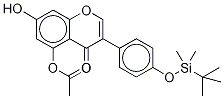 5-O-acetyl-4’-o-tert-butyldimethylsilyl genisteinStructure,1330249-25-6Structure 5-O-acetyl-4’-o-tert-butyldimethylsilyl genistein Structure,1330249-25-6Structure
