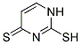 4(1H)-pyrimidinethione, 2-mercapto-(9ci)Structure,133099-49-7Structure 4(1H)-pyrimidinethione, 2-mercapto-(9ci) Structure,133099-49-7Structure