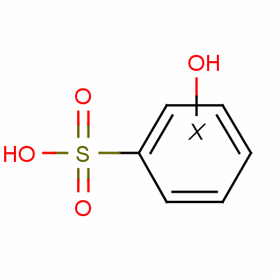 Hydroxybenzenesulfonic acidStructure,1333-39-7Structure Hydroxybenzenesulfonic acid Structure,1333-39-7Structure