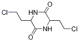 L-3,6-雙(β-氯乙基)-2,5-二酮哌嗪結構式_1333325-25-9結構式