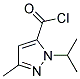 (9ci)-3-甲基-1-(1-甲基乙基)-1H-吡唑-5-羰酰氯結(jié)構(gòu)式_133639-29-9結(jié)構(gòu)式