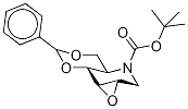 2,3-Anhydro-4,6-o-benzylidene-n-(tert-butoxycarbonyl)-1,5-deoxy-1,5-imino-d-glucitolStructure,133697-22-0Structure 2,3-Anhydro-4,6-o-benzylidene-n-(tert-butoxycarbonyl)-1,5-deoxy-1,5-imino-d-glucitol Structure,133697-22-0Structure