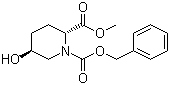 (2R-反式)-5-羥基-1,2-哌啶二羧酸 2-甲基 1-芐酯結(jié)構(gòu)式_133808-76-1結(jié)構(gòu)式