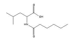 Leucine, n-(1-oxohexyl)-Structure,133906-92-0Structure Leucine, n-(1-oxohexyl)- Structure,133906-92-0Structure