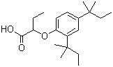 2-(2,4-Di-tert-pentylphenoxy)butryic acidStructure,13403-01-5Structure 2-(2,4-Di-tert-pentylphenoxy)butryic acid Structure,13403-01-5Structure