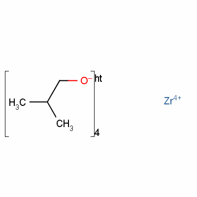 2-Methyl-1-propanolate zirconium salt (4:1)Structure,13421-85-7Structure 2-Methyl-1-propanolate zirconium salt (4:1) Structure,13421-85-7Structure