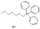 (1-Heptyl)triphenylphosphonium bromide Structure,13423-48-8Structure