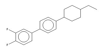 3,4-Difluoro-4-(4-ethylcyclohexyl)biphenylStructure,134412-18-3Structure 3,4-Difluoro-4-(4-ethylcyclohexyl)biphenyl Structure,134412-18-3Structure