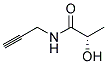 Propanamide, 2-hydroxy-n-2-propynyl-, (s)-(9ci)Structure,134441-85-3Structure Propanamide, 2-hydroxy-n-2-propynyl-, (s)-(9ci) Structure,134441-85-3Structure