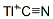 氰化鉈(Ⅰ)結構式_13453-34-4結構式