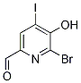 6-Bromo-5-hydroxy-4-iodopicolinaldehydeStructure,1346447-15-1Structure 6-Bromo-5-hydroxy-4-iodopicolinaldehyde Structure,1346447-15-1Structure