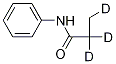 N-phenylpropanamide-d3Structure,1346598-63-7Structure N-phenylpropanamide-d3 Structure,1346598-63-7Structure