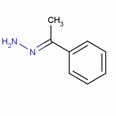 1-苯乙酮肼酮結(jié)構(gòu)式_13466-30-3結(jié)構(gòu)式