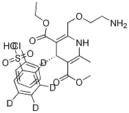 (S)-amlodipine-d4Structure,1346616-97-4Structure (S)-amlodipine-d4 Structure,1346616-97-4Structure