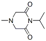 2,6-Piperazinedione,1-isopropyl-4-methyl-(8ci)Structure,13480-20-1Structure 2,6-Piperazinedione,1-isopropyl-4-methyl-(8ci) Structure,13480-20-1Structure