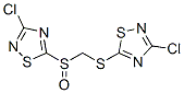 3-氯-5-[(3-氯-1,2,4-噻二唑-5-硫)甲基亞硫?；鵠-1,2,4-噻二唑結(jié)構(gòu)式_135379-15-6結(jié)構(gòu)式