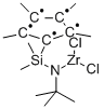 Dimethylsilyl(t-butylamido)tetramethycyclopentadienyl zirconium dichlorideStructure,135425-89-7Structure Dimethylsilyl(t-butylamido)tetramethycyclopentadienyl zirconium dichloride Structure,135425-89-7Structure