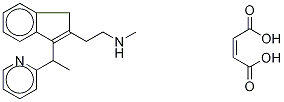 Rac-n-demethyl dimetindeneStructure,135784-57-5Structure Rac-n-demethyl dimetindene Structure,135784-57-5Structure