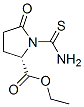 Proline, 5-oxo-1-(thiocarbamoyl)-, ethyl ester (8ci)Structure,13591-07-6Structure Proline, 5-oxo-1-(thiocarbamoyl)-, ethyl ester (8ci) Structure,13591-07-6Structure